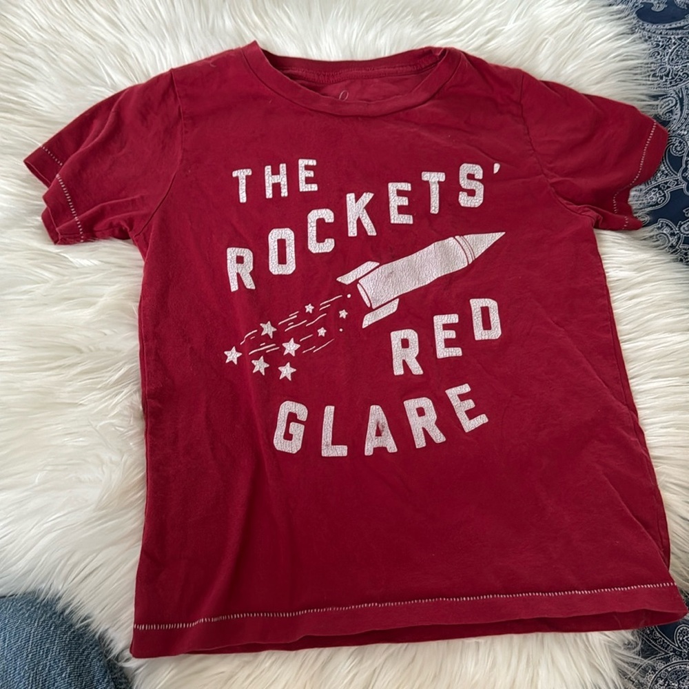 Peek The Rockets’ Red Glare Tee, Size M (6/7)
